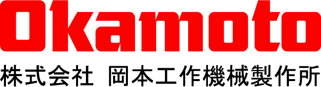 岡本工作機械製作所 logo